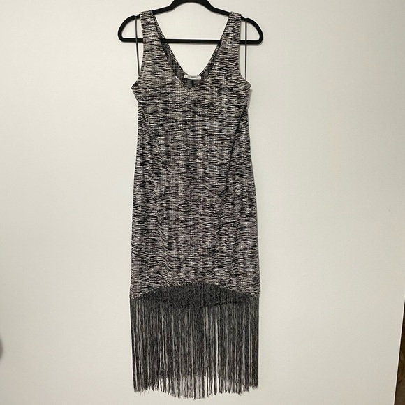 Zara Trafulac Fringe Dress Small - Picture 3 of 7
